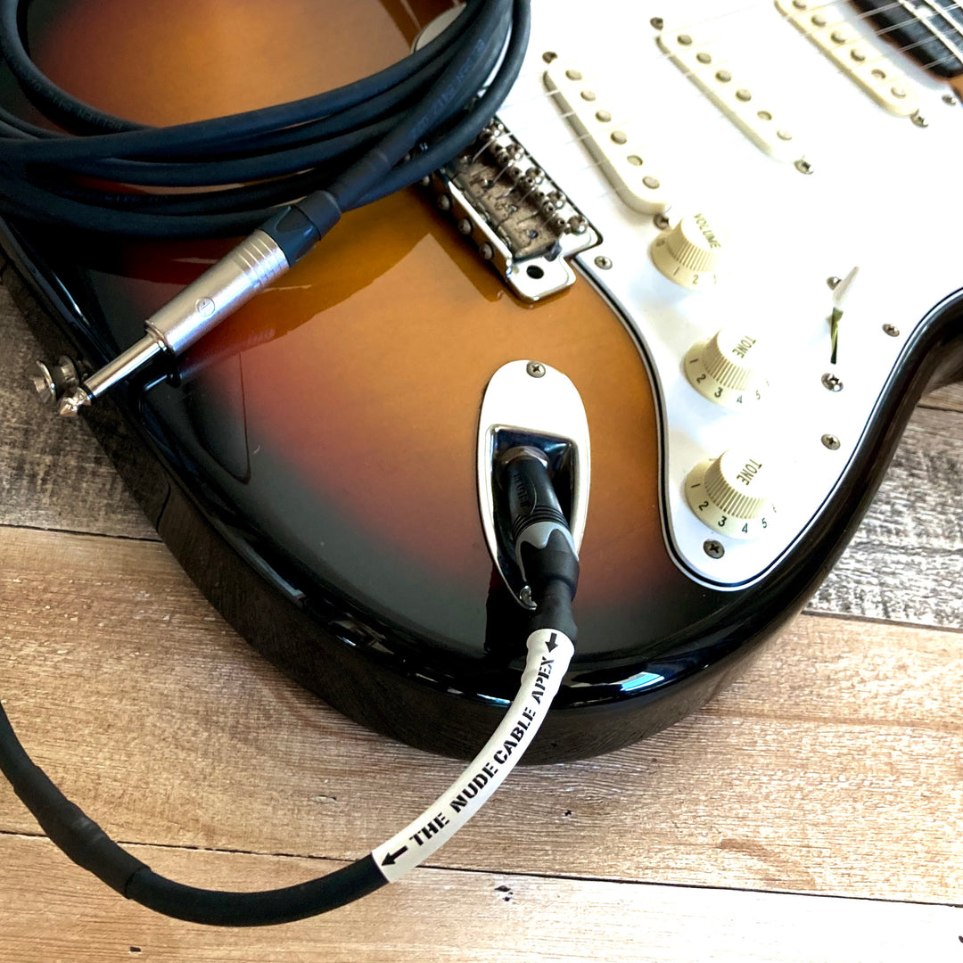 ギター用シールドケーブル NUDE CABLE APEX 5m S-S (for guitar) – The