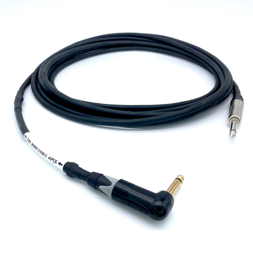 ギター用シールドケーブル NUDE CABLE APEX 5m L-S (for guitar) – The