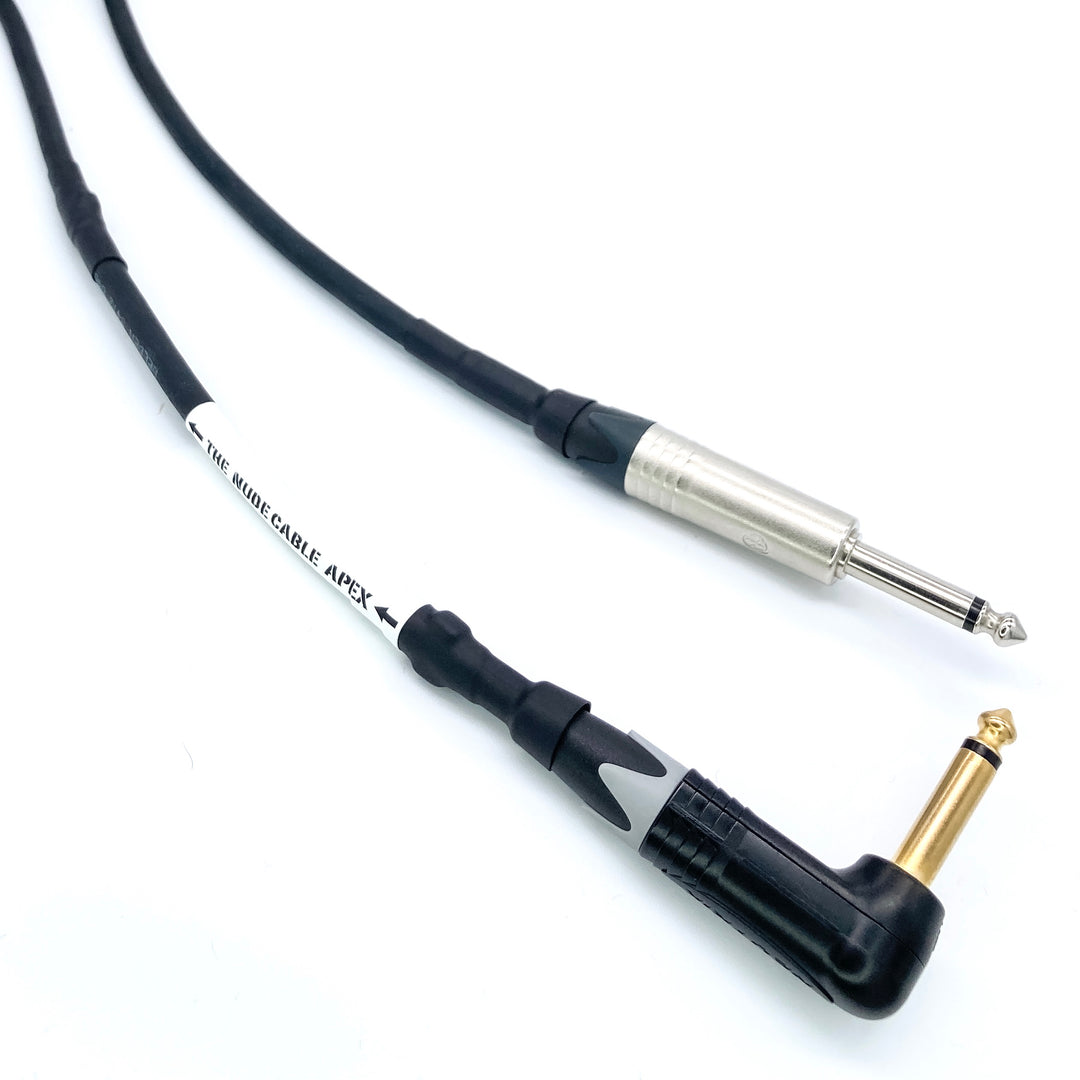 ギター用シールドケーブル NUDE CABLE APEX 5m L-S (for guitar) – The